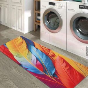 BELLA TRUE Rubber Kitchen Mat (Multicolor, Large)