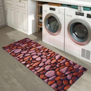 BELLA TRUE Rubber Kitchen Mat (Brown, Large)