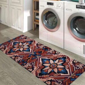 BELLA TRUE Rubber Kitchen Mat (Mix Brown, Large)