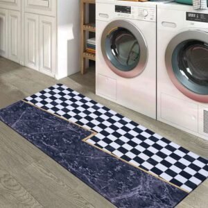 BELLA TRUE Rubber Kitchen Mat (Multicolor, Large)